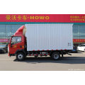 SINOTRUK HOWO 4x2 light duty 10 tons van cargo truck